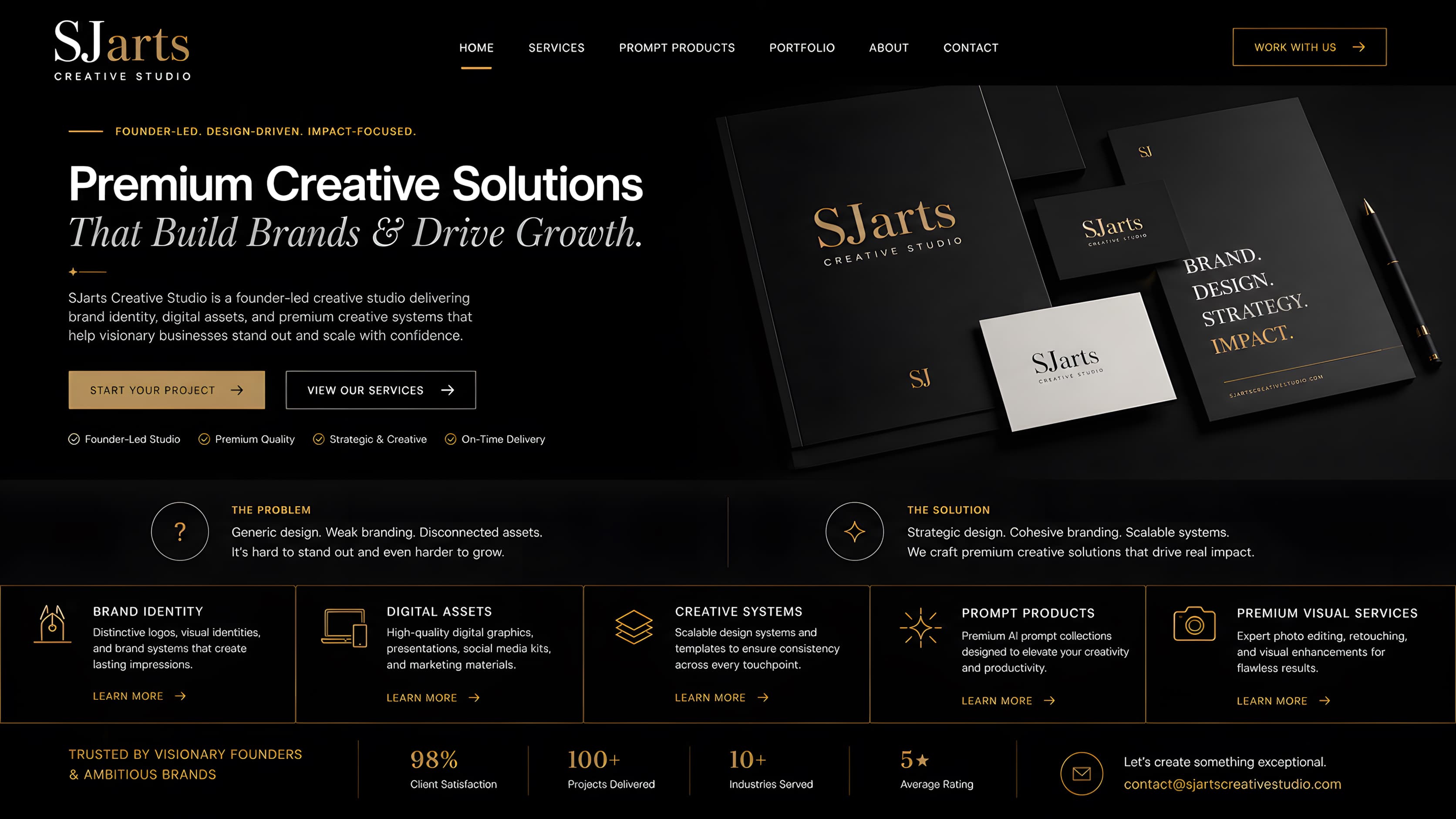 SJarts Website Banner Hero Image